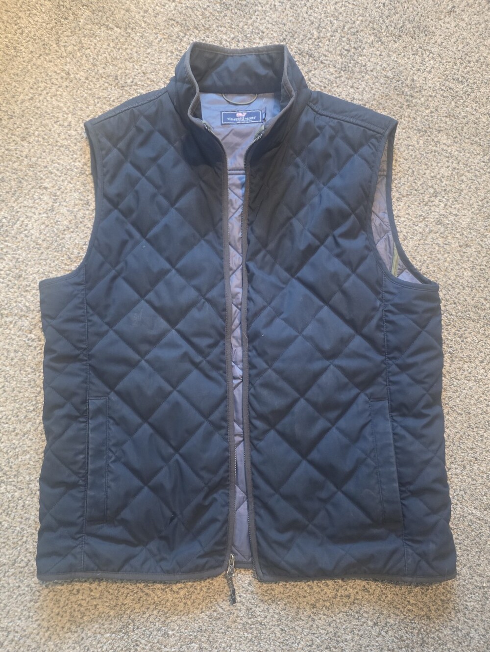 Vineyard Vines Men's Dorset Quilted Vest Size Large